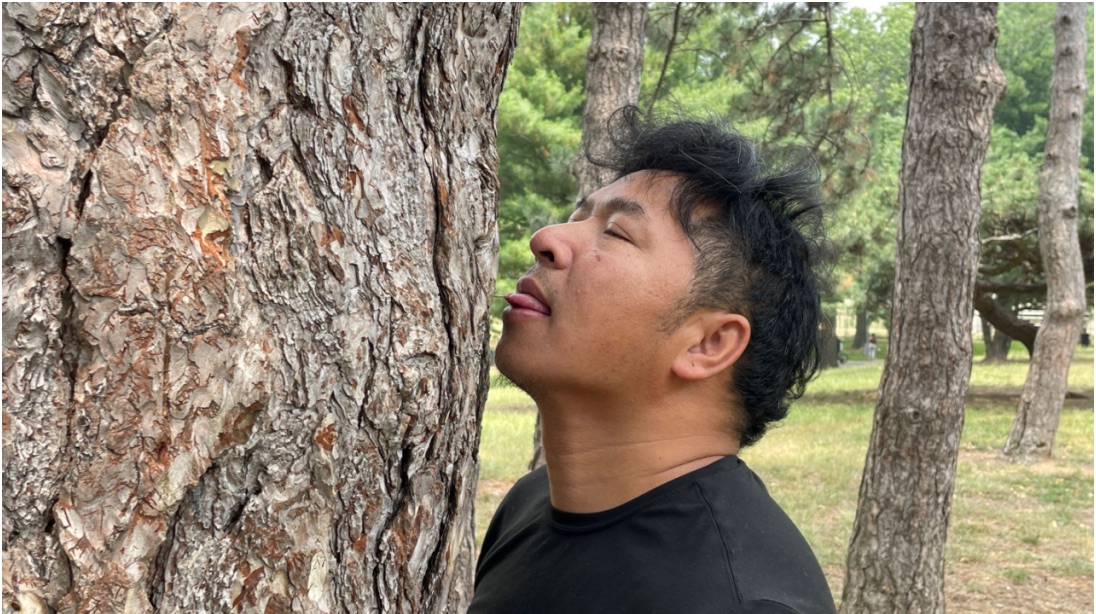 Liu Qiming, $0.25 Coin · Breath @ 1, performance documentation