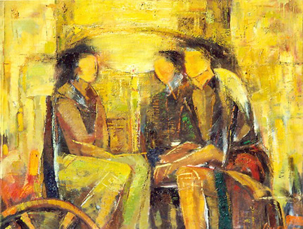 海报待补。临时代替的绘画图片：灯塔·影子01 · 1999