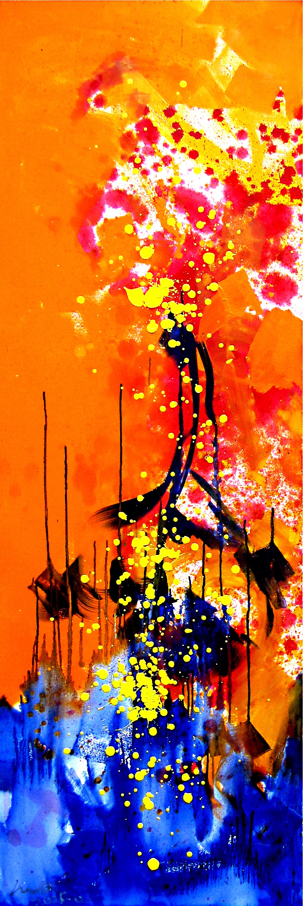 海报待补。临时代替的绘画图片：平民天空·1·2 · 2005